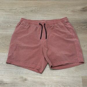 Bearbottom 7” Volley Shorts Men’s Large, Red